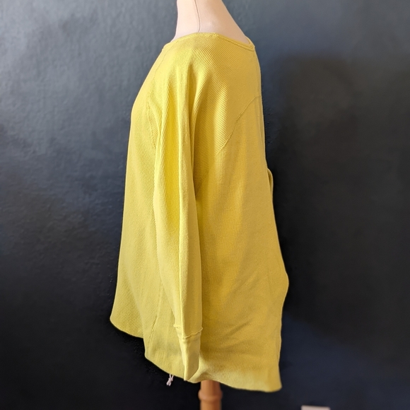 We the free oversized waffle top - Picture 3 of 5